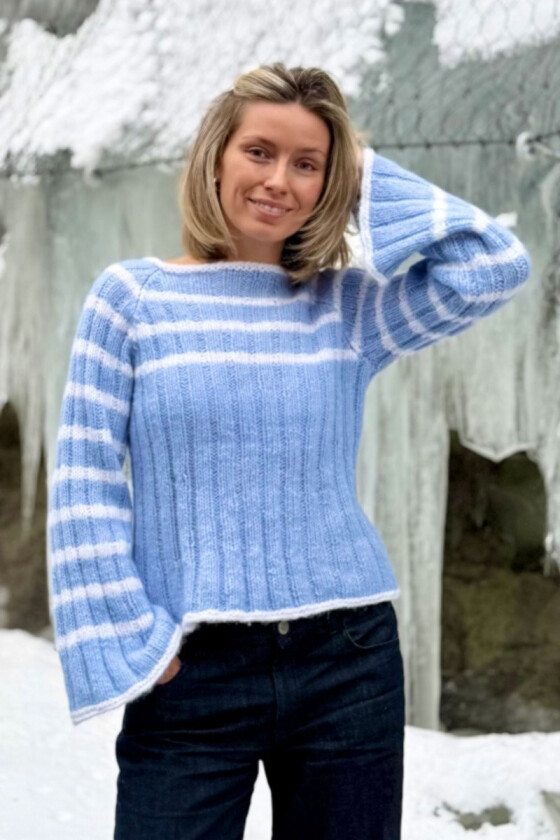 Alpaca bliss genser - Strikkia 2024-057B