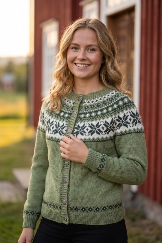 Vårgrønn Viennakofte - DLG 26-010U-634635