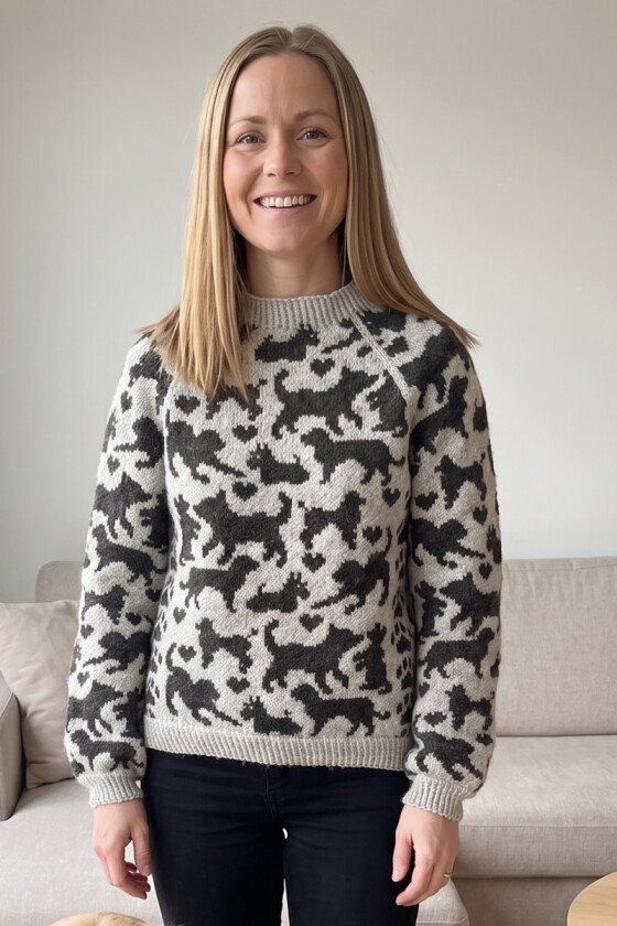 Crazy dog sweater - DLG 26-025U