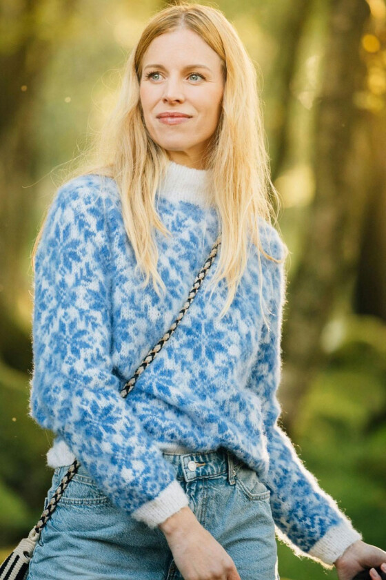 Carlygenser i hvit/blå - DSA 137-01-702807