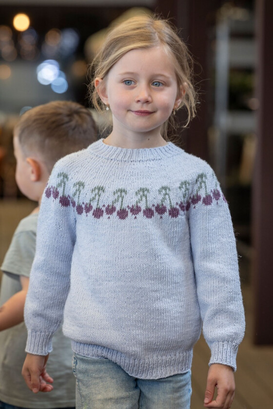 Cherrygenseren til barn i lyseblå - Viking-2518-2B
