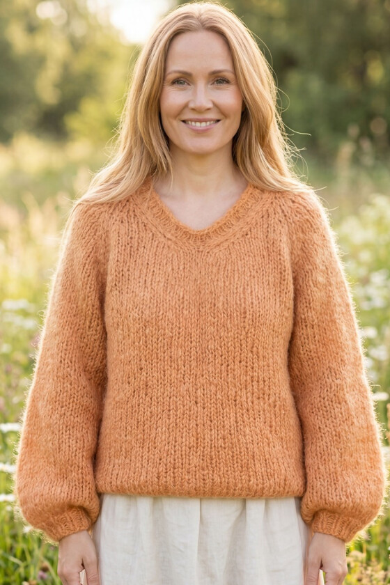 Letizia genser i honningmelon - Belfilato 26-006-962
