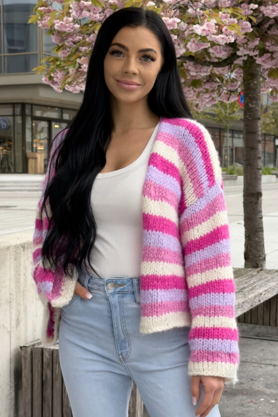 Stinas bubblegum cardigan - SB0022B