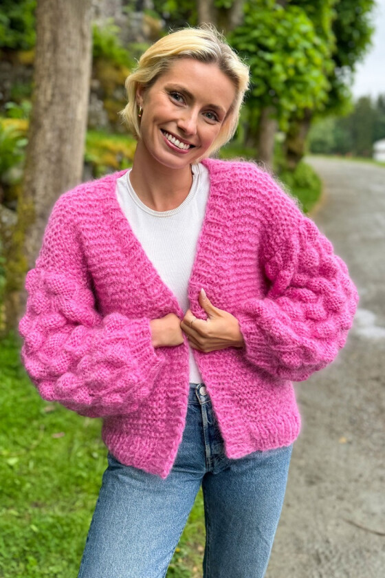 Bubble crush cardigan - Belfilato 24-008