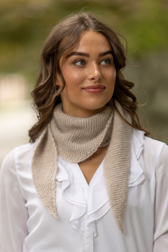 Allegra skjerf beige - Viking 2425-13A