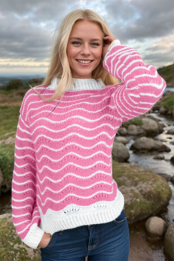 Rosa Seaside sweater - Strikkia 2024-069-361