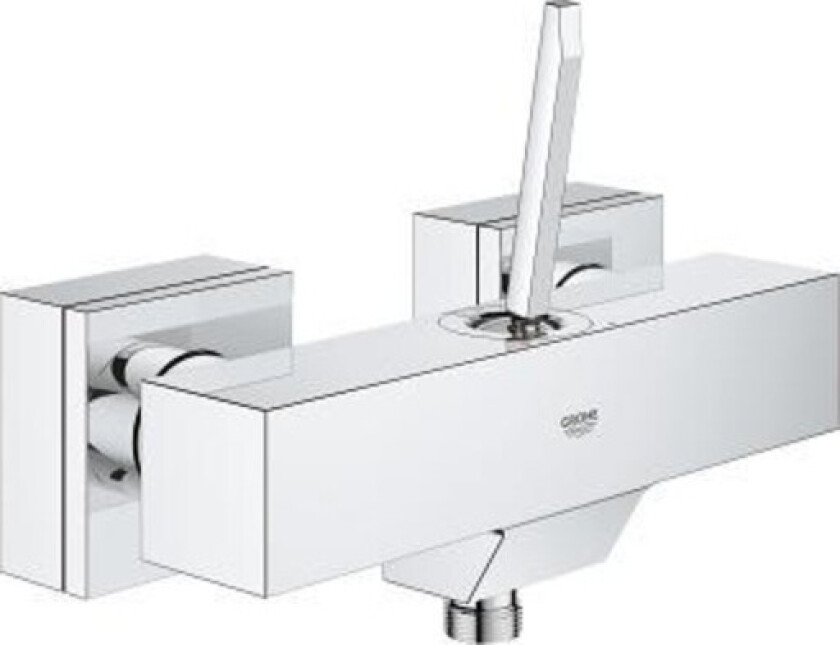 Eurocube Joy dusjbatteri, krom