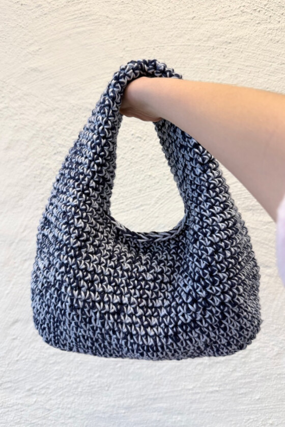 Melert carla loop bag - Strikkia 2026-027