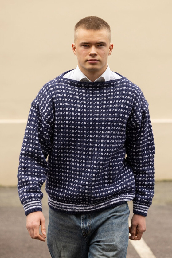 Sval islender genser med båthals - Viking-SC-0010-5-626