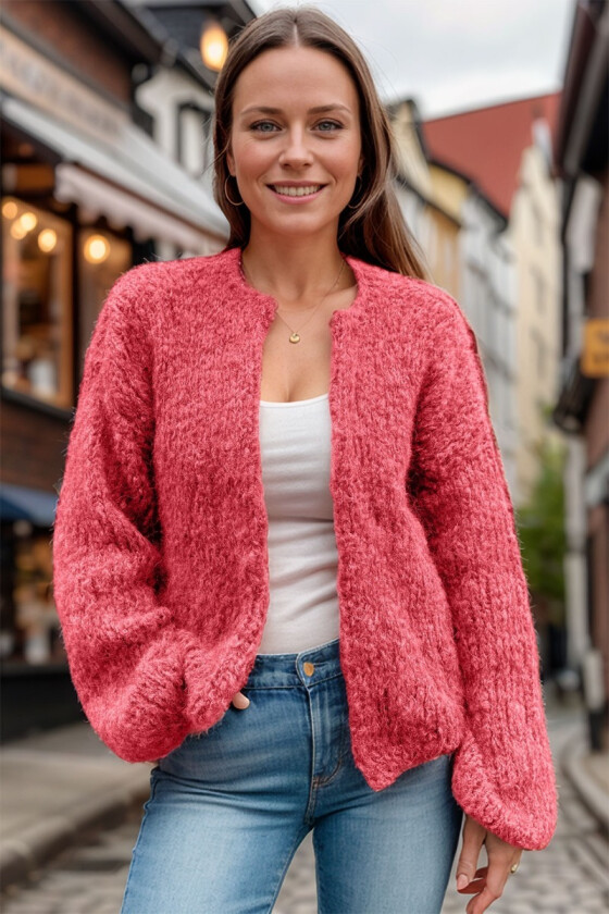 Korall Snuggle soft cardigan - Belfilato 24-006-44017