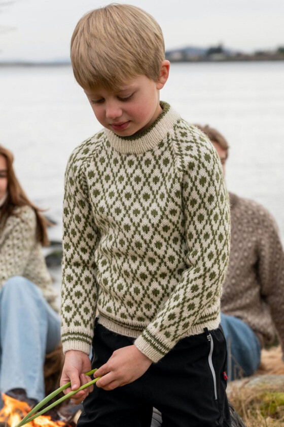 Bilde av Islender til barn med raglan - DSA 109-03