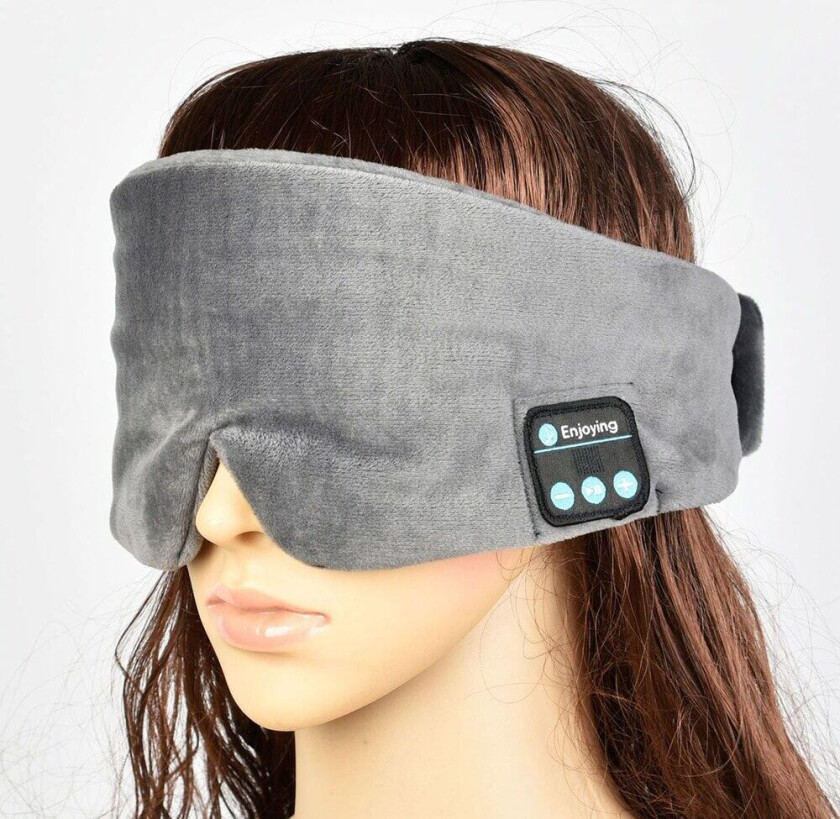 Sovemaske med Bluetooth-headset