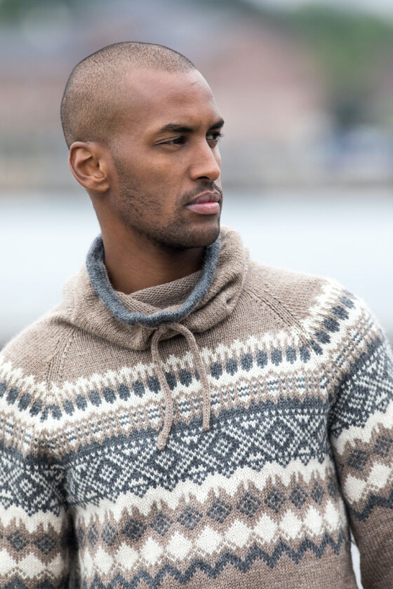 Lyst brun Carl genser - DSA 70-06A
