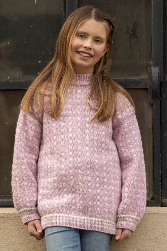 Sval islender til barn i rosa - Viking-SC-0010-6-661602