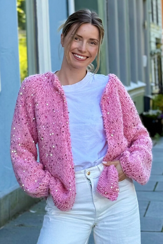 Diana disco cardigan - Strikkia 2026-031