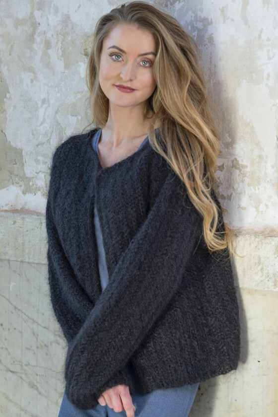 Bilde av Svart Pilaris cardigan - DG 431-16