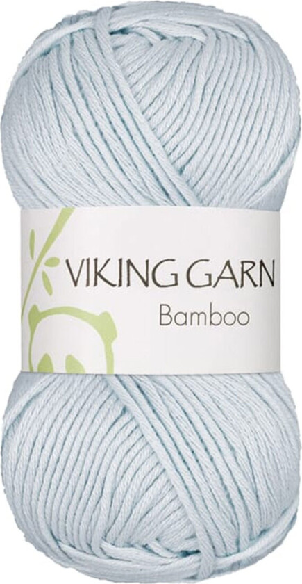 Viking garn - Bamboo 621 Lys Gråblå