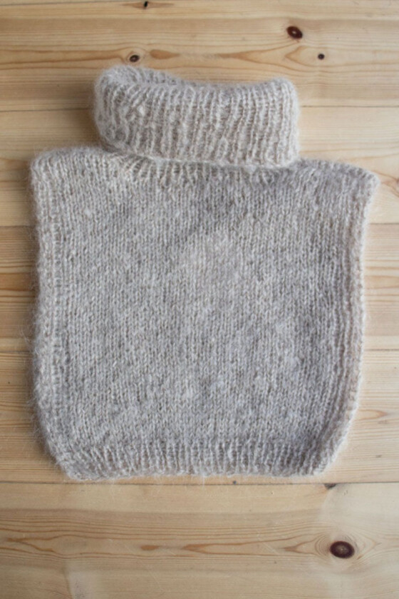 Rim hals i mohairgarn - DG 462-05