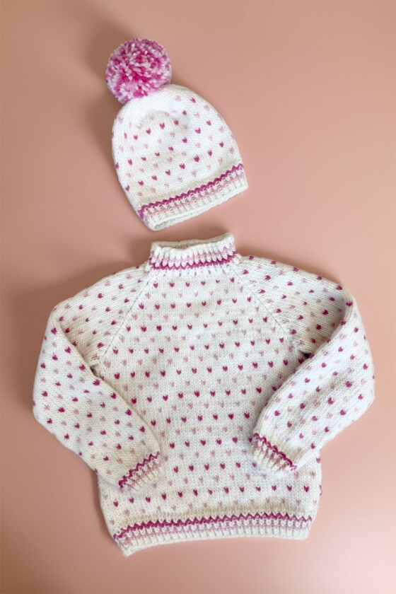 Lollilendergenseren med lue til barn - DLG 25-024-HG