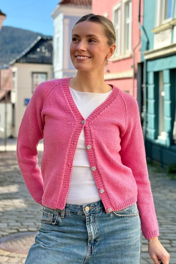 Riano bomulls cardigan - Viking 2512-8