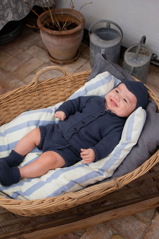 Tea & Teodor ensfarget sett til baby - DG 433-02