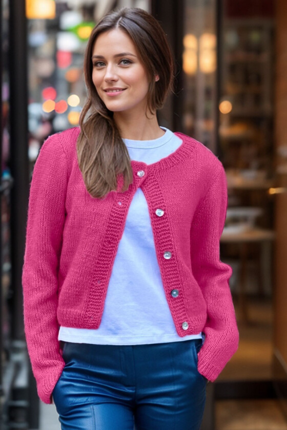 Cerise Johanna cardigan - Strikkia-2025-027-362