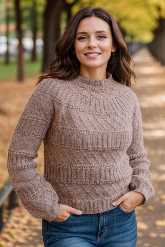 Beige Strukturlykke - DLG 24-013-AS507