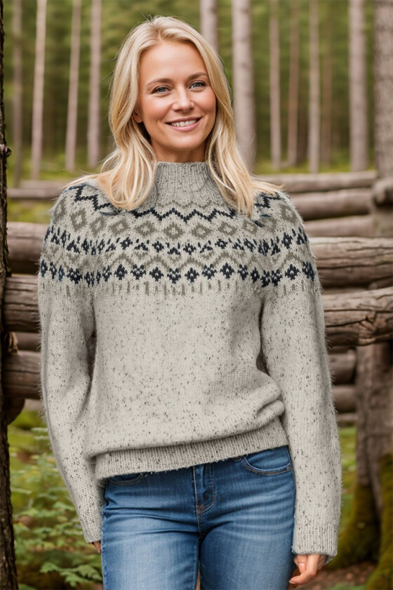 Sereno genser i gråtoner - VG25010-501517513