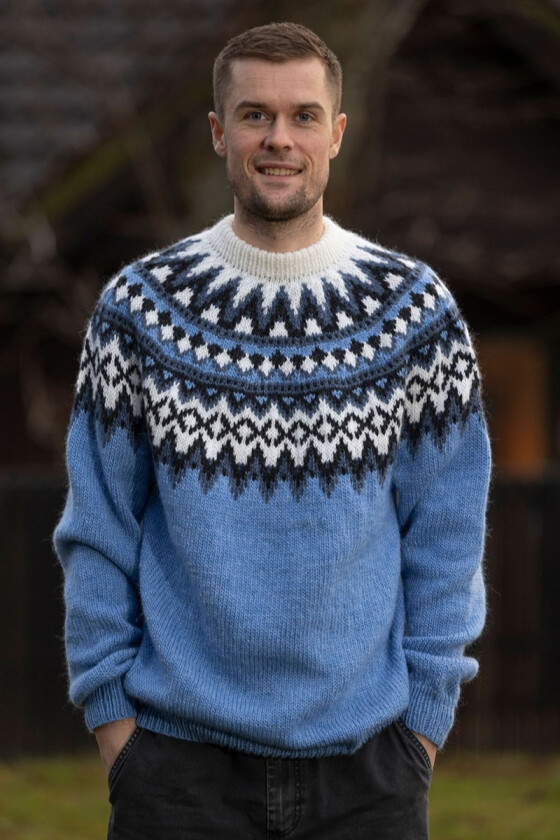 Blåtopp genser til herre - Viking 2502-13