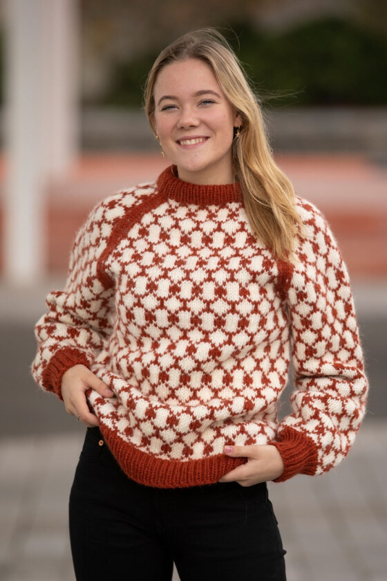 Ursa strikkegenser til dame Team Ingebrigtsen - Viking 2135-01A