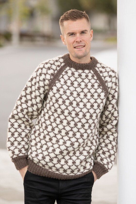 Ursa strikkegenser til herre Team Ingebrigtsen - Viking 2135-01B