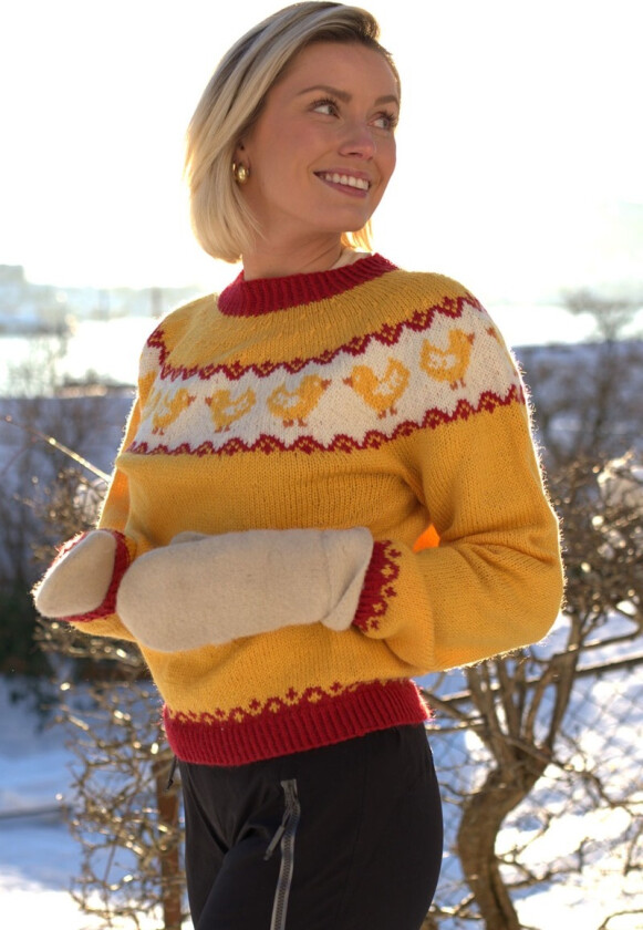 Påskekylling genser - DLG 25-004