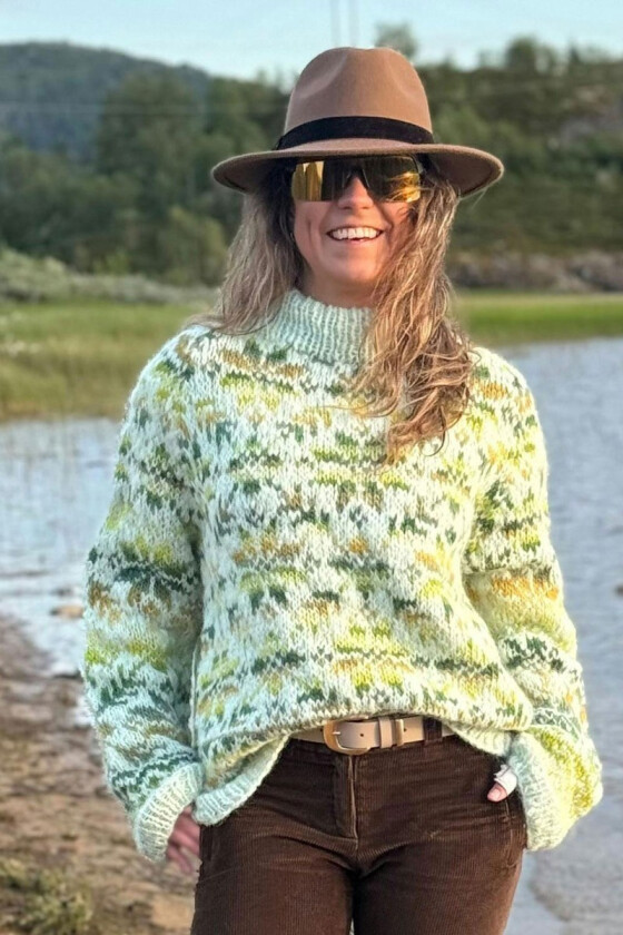 Mintgrønn Carly genser - GG 316-24A