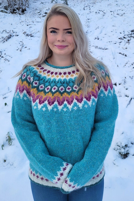 Isbreblå riddarigenser - LL0082C