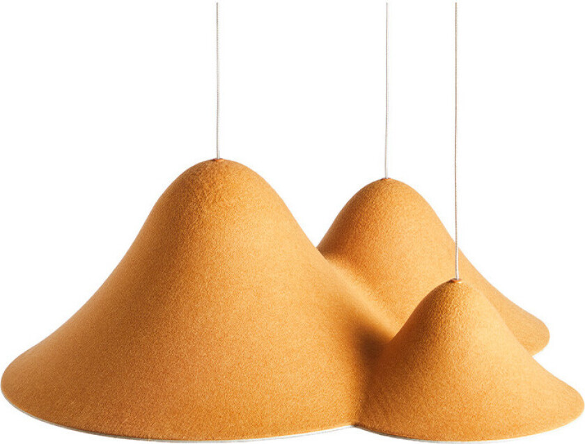 - Panorama Pendel Small Yellow/Grey