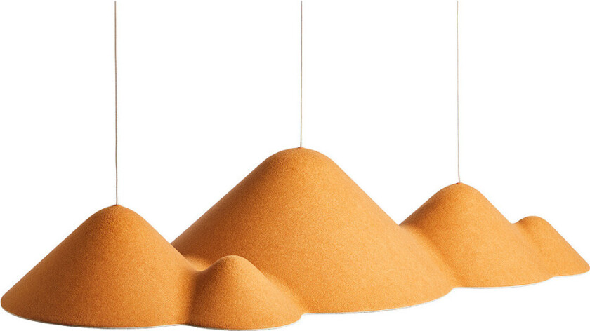 - Panorama Pendel Large Yellow/Grey