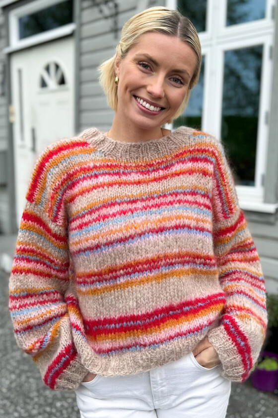Mediterranean sunset sweater - Belfilato 24-004B