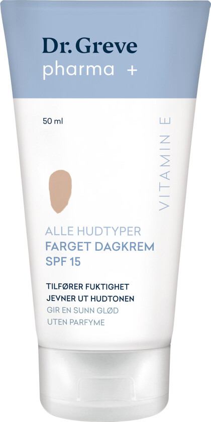 Farget Dagkrem SPF15 u/p, 50 ml