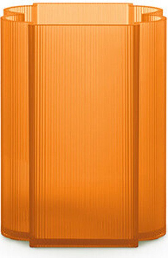 - Okra Vase Low Orange