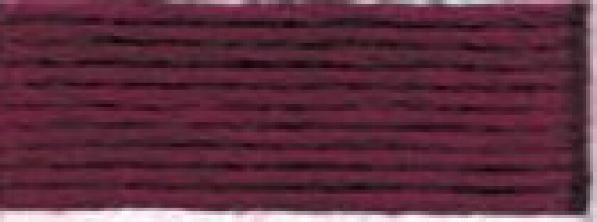 Mouliné Spécial 25 Broderitråd 3802 Bordeaux Rød