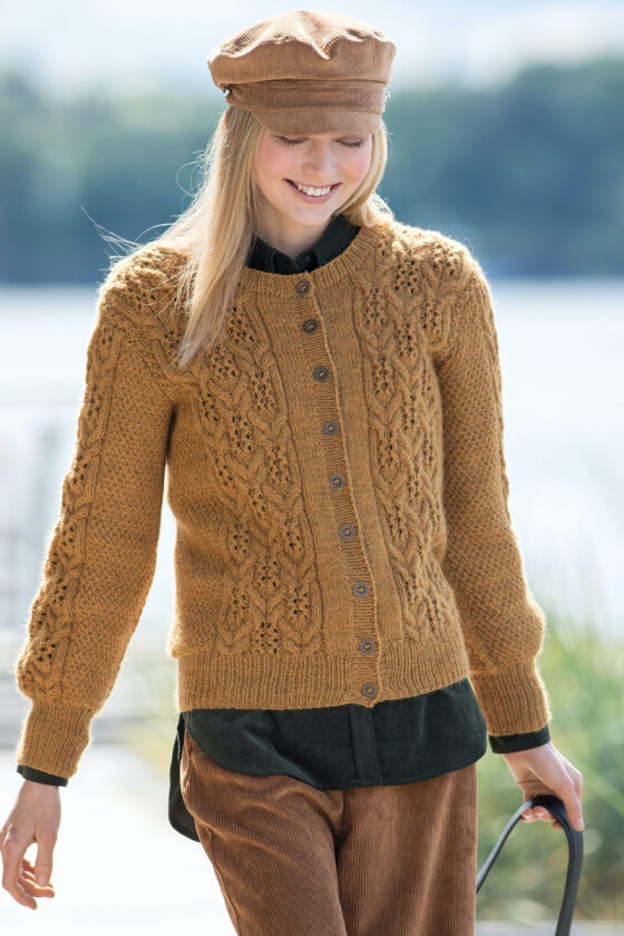 Gul Paula cardigan - DSA 81-05