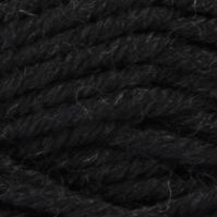 Gjestal garn - Pure merino 101 Svart