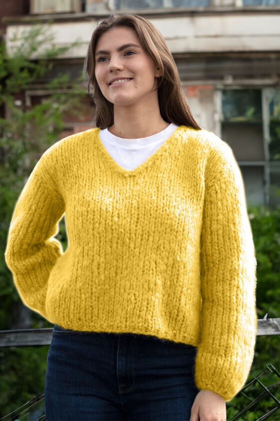 Gul Verogenser - Strikkia 2024-018-540