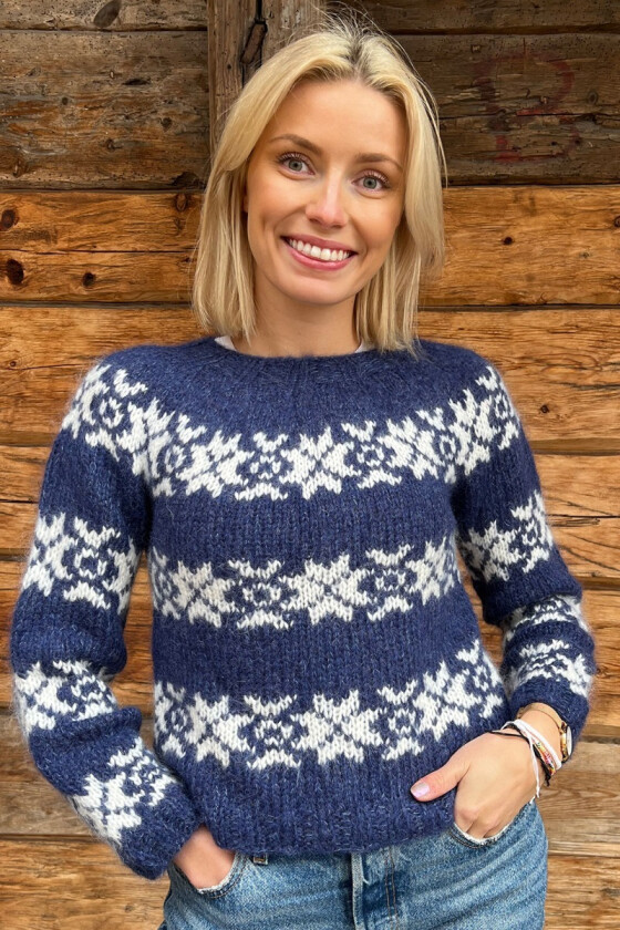 Sarah Lund genser fra Forbrydelsen - Strikkia 2021-011C
