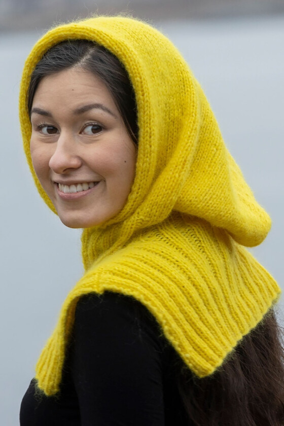 Hood strikket balaclavahette - Viking 2310-07D