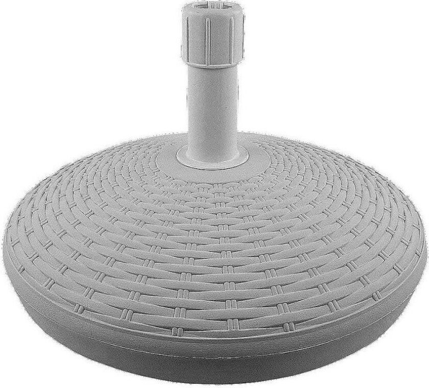 Parasollfot IPAE Progarden Hvit polypropylen