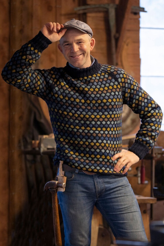 Erik Alfred (kjent fra TV) sin Oppfinner genser - Viking 2010-1 Koksgrå