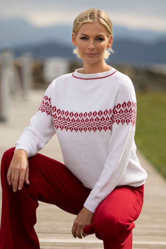Pinass strikkegenser Kathrine Sørland - Viking 2014-11