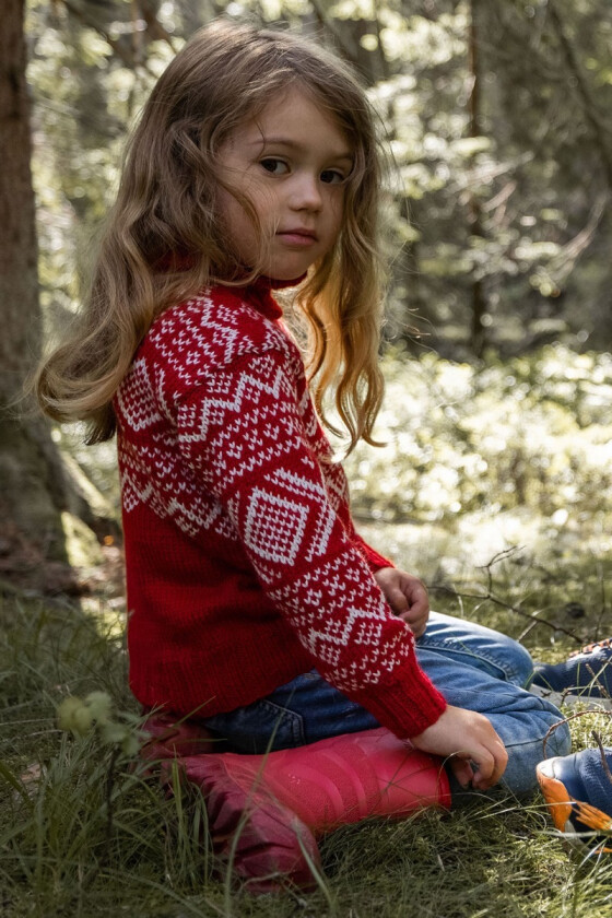 Cortina barnegenser med høy hals - DSA 111-04