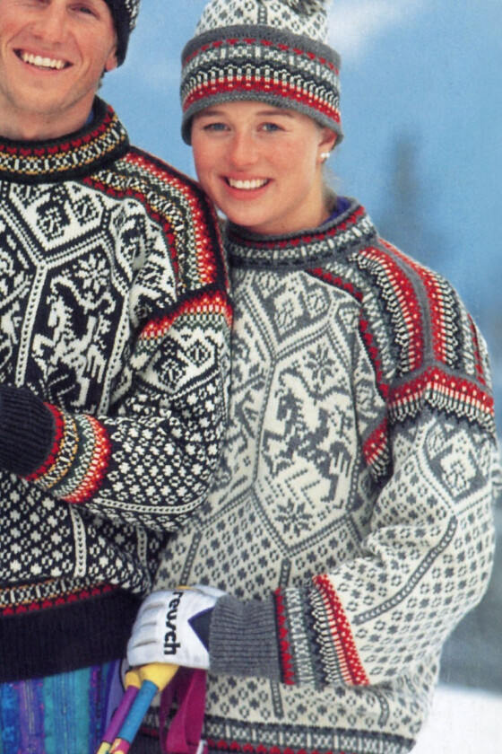 Grå Lillehammer'94 genser - DLG 100-126A